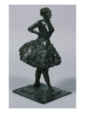 Dancer in Casual Dress  Her Hands on Her Hips  Her Right Leg Forward  Cast C1919-21