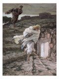 St Peter and St John Run to the Tomb  Illustration for 'The Life of Christ'  C1886-94