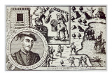 Spaniards under Juan De Grijalva Land at Yucatan and Maya Warriors at the Battle of Champoton