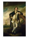 Capt Philemon Pownall in Naval Uniform  1762-65