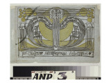 Conversazione Programme  from the Glasgow Architectural Association  1894