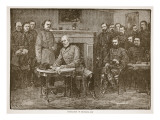 Surrender of General Lee  from a Book Pub 1896