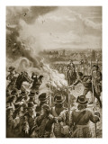 The Burning of Blount's Pamphlet by the Hangman  1693
