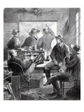 A Kansas Land Office  from 'Harper's Weekly'  11th July 1874