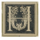 Capital Letter H  Illustration from 'The Life of Our Lord Jesus Christ'