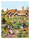 William Shakespeare and Anne Hathaway at Anne's Cottage