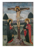 Christ on the Cross Between the Virgin and St John