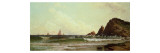 Cliffs at Cape Elizabeth  Portland Harbour  Maine  1882