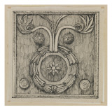 Wreath in Bas-Relief in the Mosque of El-Aksa