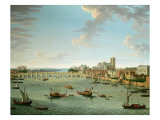 The Thames from the Terrace of Somerset House Looking Towards Westminster