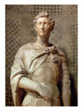 St George  Detail of Head and Torso by Donatello