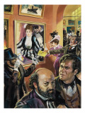 Renoir and a Friend at the First Impressionist Exhibtion