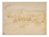 View of the Church and Convent of Santa Croce  Florence