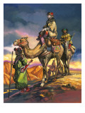 Marco Polo Crosses the Persian Deserts  from 'The Travels of Marco Polo'  1964