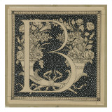 Capital Letter B  Illustration from 'The Life of Our Lord Jesus Christ'