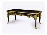 Louis Xiv Ormolu-Mounted Brown Tortoiseshell Bureau Plat  C1710
