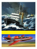 Big Puller  Little Pusher  Illustration for Front Cover  1972