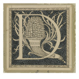 Capital Letter D  Illustration from 'The Life of Our Lord Jesus Christ'