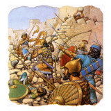 Ruthless Assyrian 'sappers' Attacking Giant Walls with Hammers and Crowbars