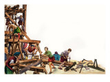The Wonderful Story of Britain: Building a Tudor House