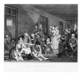 Scene in Bedlam  Plate Viii  from a Rake's Progress