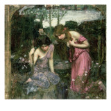 Study for 'Nymphs Finding the Head of Orpheus'  C1900