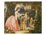 Count Almaviva Kneels before His Wife in Contrition  Act Iv