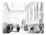 Bank of England  Great Hall  from Ackermann's 'Microcosm of London'  1809