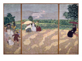 The Public Gardens: the Nurses  the Conversation and the Red Umbrella  1894