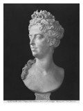 Bust of Marie-Adelaide De Savoie  Duchess of Burgundy  1710