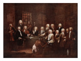A Committee of the House of Commons at the Fleet Prison  1729