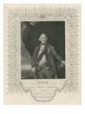 Charles Cornwallis  from 'Gallery of Historical Portraits'  Published C1880