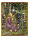 A Study for 'La Belle Dame Sans Merci'  C1893