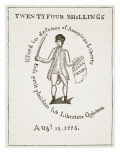 American Bill of Credit  1775  Illustration from 'Cassell's Illustrated History of England'