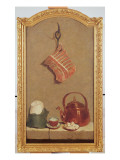 Still Life with Meat  Kettle  Cup  Sugar Loaf and Sugar Lumps