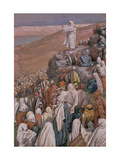 The Sermon on the Mount  Illustration for 'The Life of Christ'  C1886-96