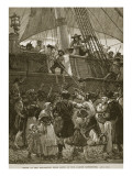 Scene at the Departure from Leith of the Darien Expedition