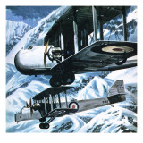 Vickers Victoria and a Handley Page Hinaidi Carrying Europeans to Safety in India in 1929