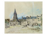The Church of Sainte-Catherine  Honfleur  1864