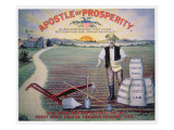 Election Poster Depicting Theodore Roosevelt as the 'Apostle of Prosperity'  1903