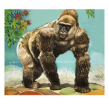 Guy the Gorilla  Illustration from 'Who's in the Zoo'