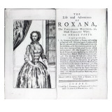 Frontispiece to 'Roxana  the Fortunate Mistress' by Daniel Defoe  Edition Published in 1765