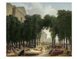 The Louvre and the Gardens of the Infanta  1798