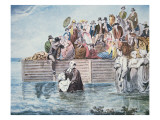 Anabaptists of Philadelphia Witness a Full Immersion Baptism in a River