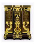 A Louis Xiv Ormolu-Mounted Petite Armoire  1700-10