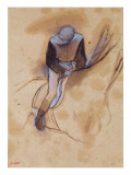 Jockey Flexed Forward Standing in the Saddle  1860-90