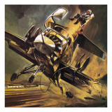 Pilot Being Ejected from the Ryan Xv-5 Jump Jet
