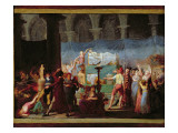 The Funeral of Marat in the Ancient Church of Cordeliers  16th July 1793
