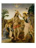 The Baptism of Christ by John the Baptist  C1475