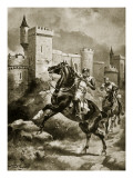 The Siege of Chaluz  Illustration from 'Hutchinson's Story of the British Nation'  C1920